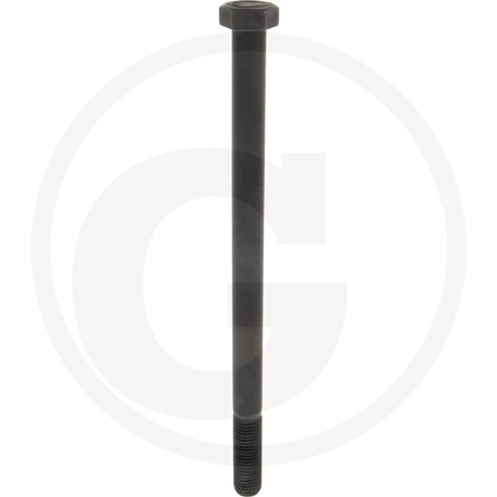 Śruba M24x380 kl.10.9, SW36 pół gwint czarny M24x3x380
