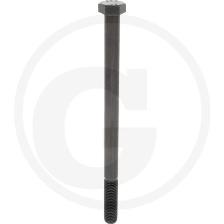 Śruba M20x300 kl.10.9, SW30 pół gwint czarny M20x2,5x300
