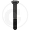 Śruba M24x160 kl.10.9, SW36 pół gwint czarny M24x3x160