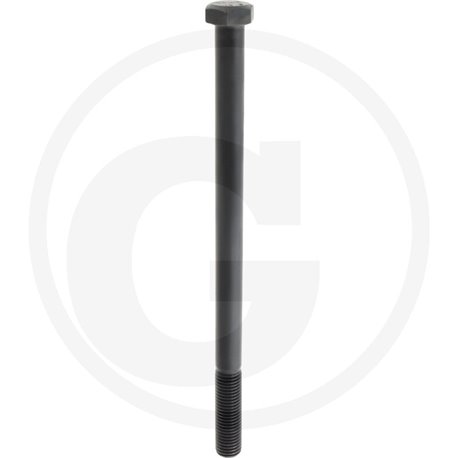 Śruba M20x320 kl.10.9, SW30 pół gwint czarny M20x2,5x320