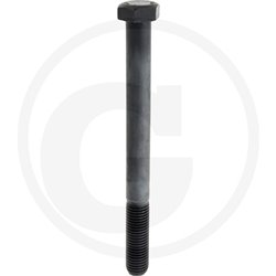Śruba M24x260 kl.10.9, SW36 pół gwint czarny M24x3x260