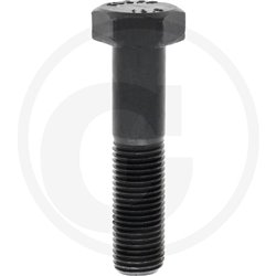 Śruba M27x120 kl.10.9, SW41 pół gwint czarny M27x3x120