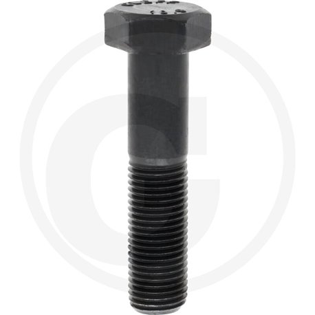 Śruba M27x120 kl.10.9, SW41 pół gwint czarny M27x3x120