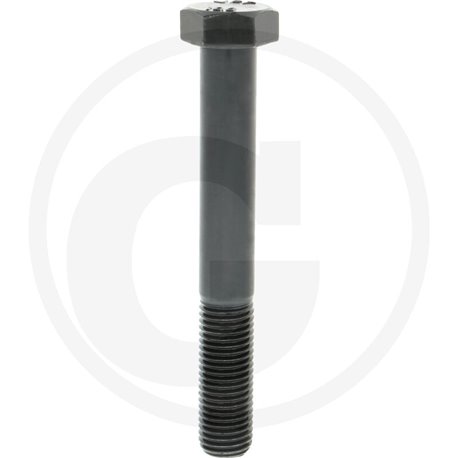 Śruba M24x180 kl.10.9, SW36 pół gwint czarny M24x3x180