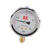 Manometr Ø 63 przyłącze dolne 1/4" od-1 do+3 Bar z gliceryną