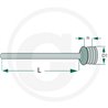 Walterscheid 1368634 Osłona wałka WOM połowa wewn.,1000mm d51/58x4 D61 B-158mm 6 karbów