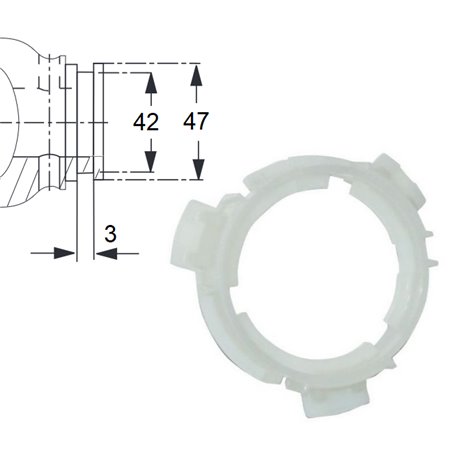 Walterscheid 1359005 Pierścień ślizgowy d42/47x3, SC05/SD05