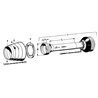 Walterscheid 1106725 Osłona wałka WOM 1 x szerokokąt, 1000mm d63/71x4 D73/80 2480