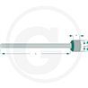 Walterscheid 1116437 Osłona wałka WOM połowa wewn. PG30, 1500mm D98 B-230 8 karbów