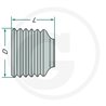 Walterscheid 1120308 Lej ochronny PG30 SW, D-232 mm, L-402 mm