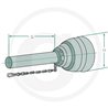 Walterscheid 1368021 Osłona wałka WOM połowa, SC05, szerokokąt., wewn., 1000mm d42/47x3 D49 B-168