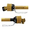 Wał seria T20 270 Nm, kołek ścinany L-610 mm 1i3/8"Z6-1i3/8"Z6