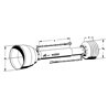 Rura ochronna Walterscheid, 1 x szerokokąt., L-1000 mm