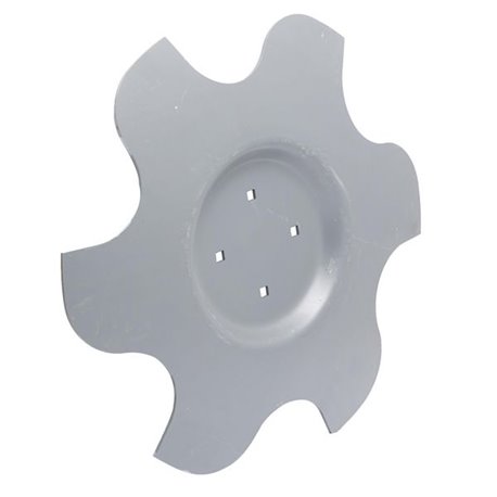 Talerz brony 485x4 uzębiony skrajny prawy PREMIUM Unia