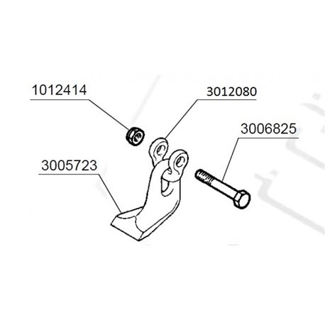 Unia 3005723 - Młotek mulczari Kornik