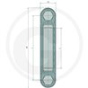 Wskaźnik poziomu oleju 76 mm M12 Miselli