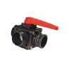 Zawór Kulowy Ręczny 3-Drożny Gwint Zew. 3” Camlock 3”