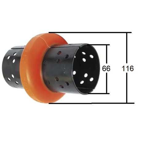 ES4(66mm) Element elastyczny sprzęgła Omega ES4(66mm)/116mm