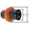 ES30(138mm) Element elastyczny sprzęgła Omega ES30(138mm)/210mm
