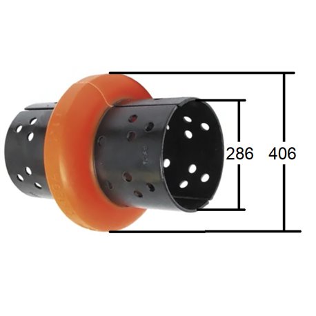 ES80(286mm) Element elastyczny sprzęgła Omega ES80(286mm)406mm
