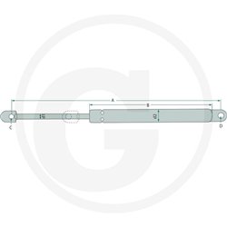 Gasdruckdämpfer