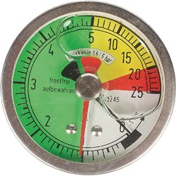 Manometr 63 0-25 bar przyłącze tylne
