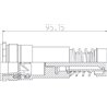 Zestaw przyłączeniowy 3/4" DN12.5
