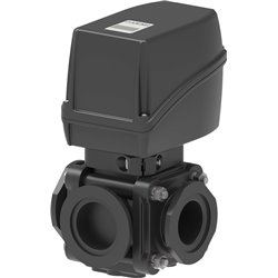Zawór Kulowy Elektryczny 3-Drożny Złacze Kołnierzowe 3” Arag 6280853J17L99