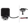 Lampa robocza, kwadratowa, 4 LED, 1700 lm 12/24V, ValueFit Hella
