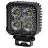 Lampa robocza, kwadratowa, 4 LED, 1700 lm 12/24V, ValueFit Hella