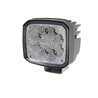 Lampa robocza LED, kwadratowa 12/24V biała Hella