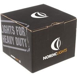 Lampa robocza LED, kwadratowa, 50W 6700lm 12/24V biała, przykręcana, 104x108x143 mm z wtyczką Deutsch 2-pin, światła mijania, 10
