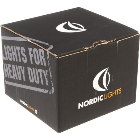 Lampa robocza LED, kwadratowa, 50W 6700lm 12/24V biała, przykręcana, 104x108x143 mm z wtyczką Deutsch 2-pin, światła mijania, 10