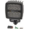 Lampa robocza LED, kwadratowa, 50W 7000lm 12/24V biała przykręcana z wtyczką Deutsch 2-pin, światło rozproszone, 14 LED Scorpius