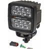 Lampa robocza LED, kwadratowa, 50W 7000lm 12/24V przykręcana z wtyczką Deutsch 2-pin, światło skupione, 14 LED Scorpius PRO 445 