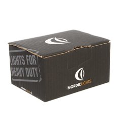 Lampa robocza LED, okrągła, 16W 1600lm 12/24V biała, przykręcana, 93x93x116.5 mm z wtyczką Deutsch 2-pin, światło rozproszone, 6