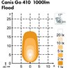 Lampa robocza LED, okrągła, 16W 1600lm 12/24V biała, przykręcana, 93x93x116.5 mm z wtyczką Deutsch 2-pin, światło rozproszone, 6