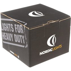 Lampa robocza LED, owalna, 16W 1600lm 12/24V biała, przykręcana, 160x95x118 mm z wtyczką Deutsch 2-pin, światło rozproszone, 6 L