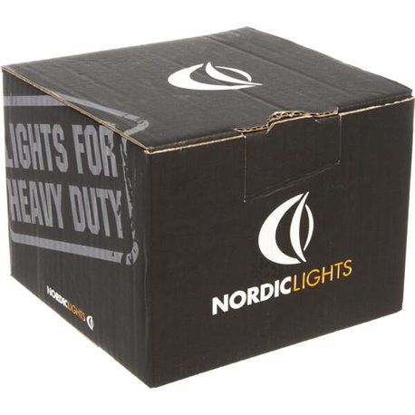 Lampa robocza LED, owalna, 39W 3600lm 12/24V biała, przykręcana, 160x95x118 mm z wtyczką Deutsch 2-pin, światło rozproszone, 6 L