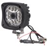 Lampa robocza LED z kamerą, kwadratowa