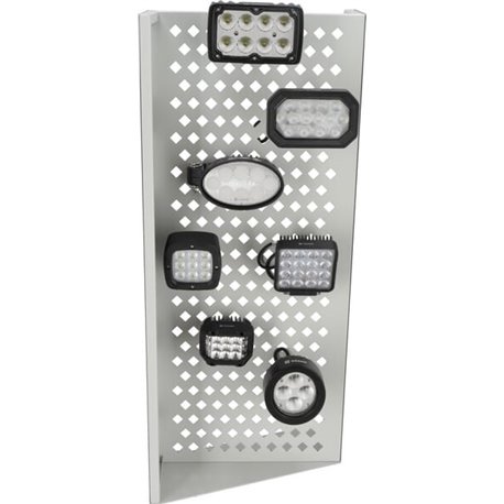 Stojak ekspozycyjny lamp LED uniwersalne lampy robocze