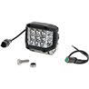 Work light LED, 22.5W, 2850lm, square, 10/30V, 89x73x97mm, Deutsch plug, Kramp