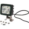 Lampa robocza LED, kwadratowa 60W 5600lm 111x82.5x99 mm z przewodem 3 m światło szerokokątne, 20 LED, Kramp