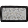 Lampa robocza LED, prostokątna lewa 21W 2600lm 10/30V światło rozproszone 14 LED Kramp