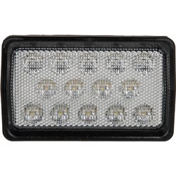 Lampa robocza LED, prostokątna prawa 21W 2600lm 10/30V światło rozproszone 14 LED Kramp