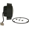 Lampa robocza LED, okrągła 36W 4000lm 10/30V Ø 119 mm z wtyczką AMP 2-pin światło rozproszone 3 LED Kramp