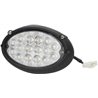 Lampa robocza LED, owalna 24W 3220lm 16 LED Kramp