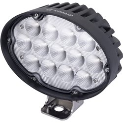 Lampa robocza LED, owalna 65W 5200lm 10/30V z wtyczką Deutsch 2-pin światło rozproszone 13 LED Kramp