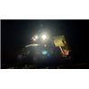 Lampa robocza LED, okrągła 42W 4200lm 10/30V z wtyczką Deutsch + H11 światło rozproszone Kramp