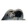 Lampa robocza LED, okrągła 40W 4000lm 10/30V Ø 90 mm z wtyczką H11/Deutsch, światło skupione 4 LED Kramp